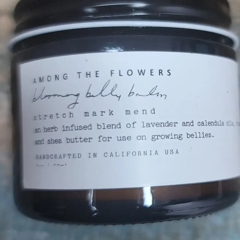 STRETCH MARK MEND Improves Elasticity Shea Butter Vita E Beeswax Essential Oils